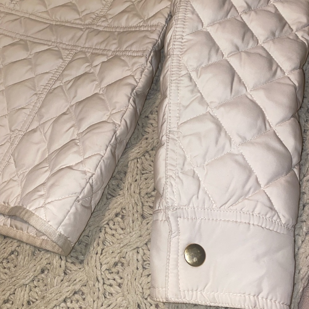 J. Crew Down Quilted Lightweight Jacket in Ivory - Picture 7 of 10
